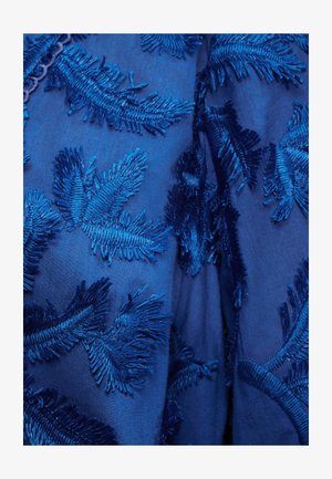 Love & Roses, REGULAR FIT - TUFTED PALM PLAYSUIT . - Lühikeste varrukatega bodi - blue