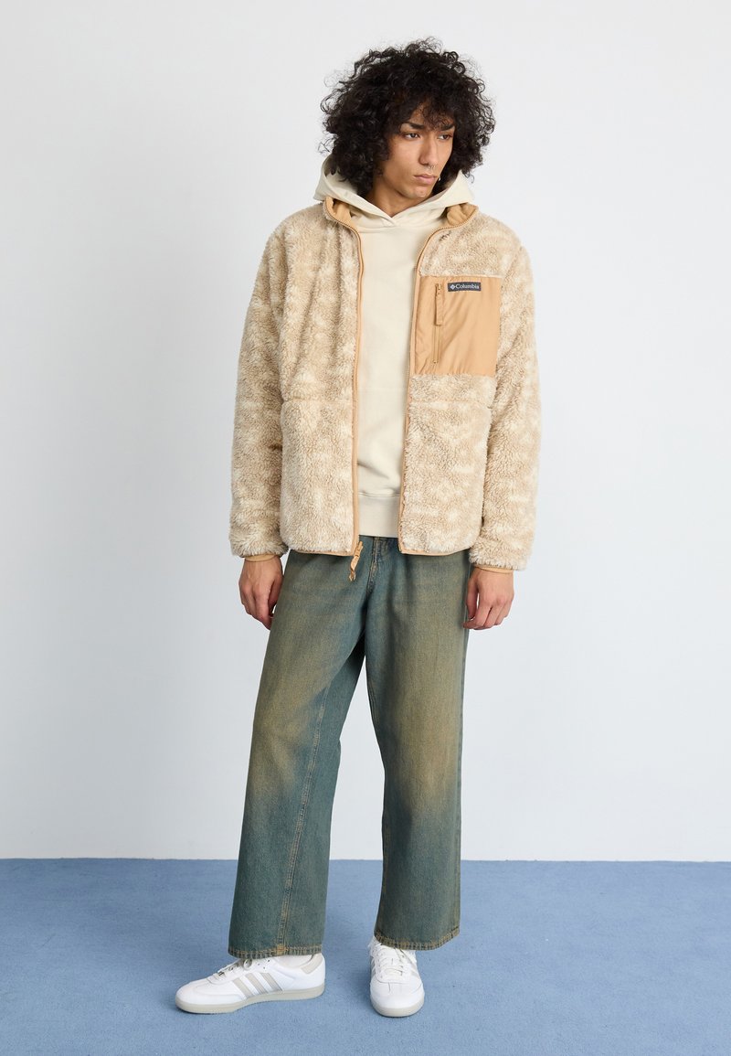 Veste Réversible Khangura - Taille XXL, Crème à Fleurs, Polyester - Occasion Très Bon état