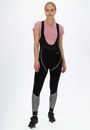 GIRO BIKE BIB LONG THERMAL W - Leggings - Trousers - black reflective