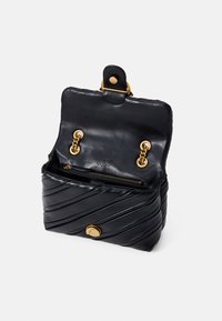 LOVE PUFF MINI Sac bandoulière nero/antique gold-coloured