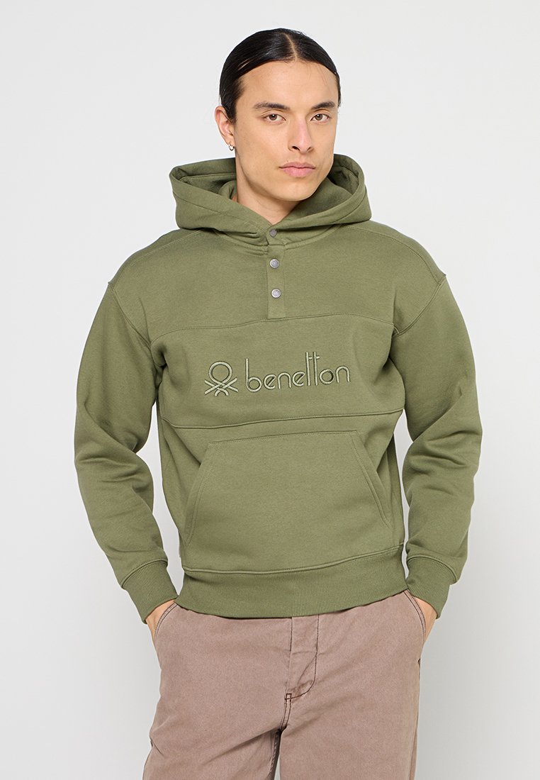 United Colors of Benetton Hoodie olijfgroen United Colors of Benetton Hoodie olijfgroen
