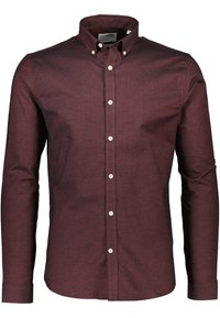 OXFORD SUPERFLEX - Hemd - deep red mix