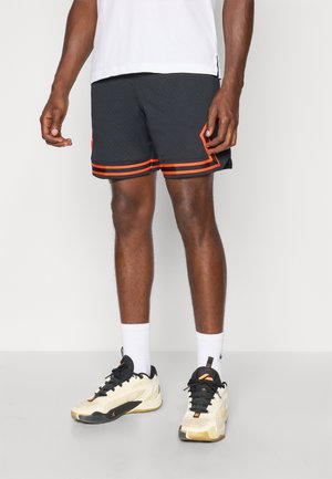 Jordan DIAMOND SHORT - Športne kratke hlače - black/team orange