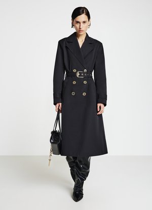 UNITA - Trenchcoat - ultrablack