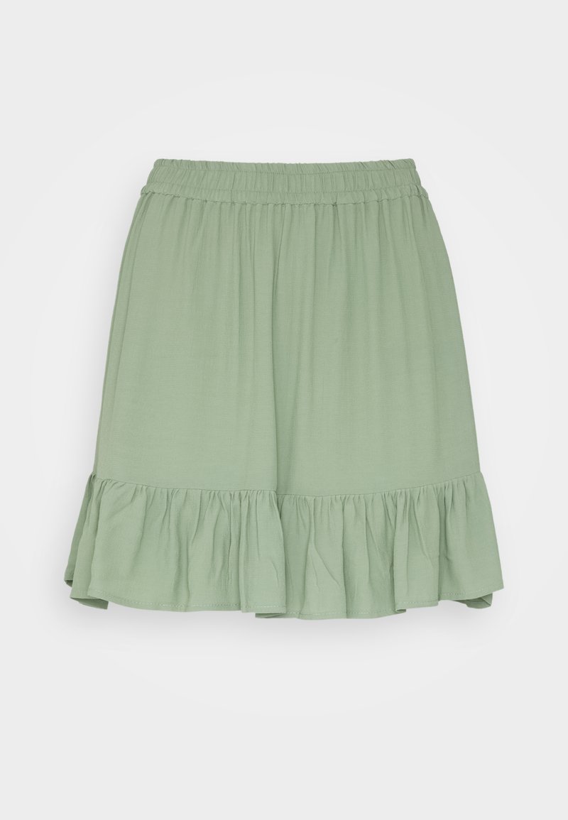 Only A-lijn rok groen Only A-lijn rok groen