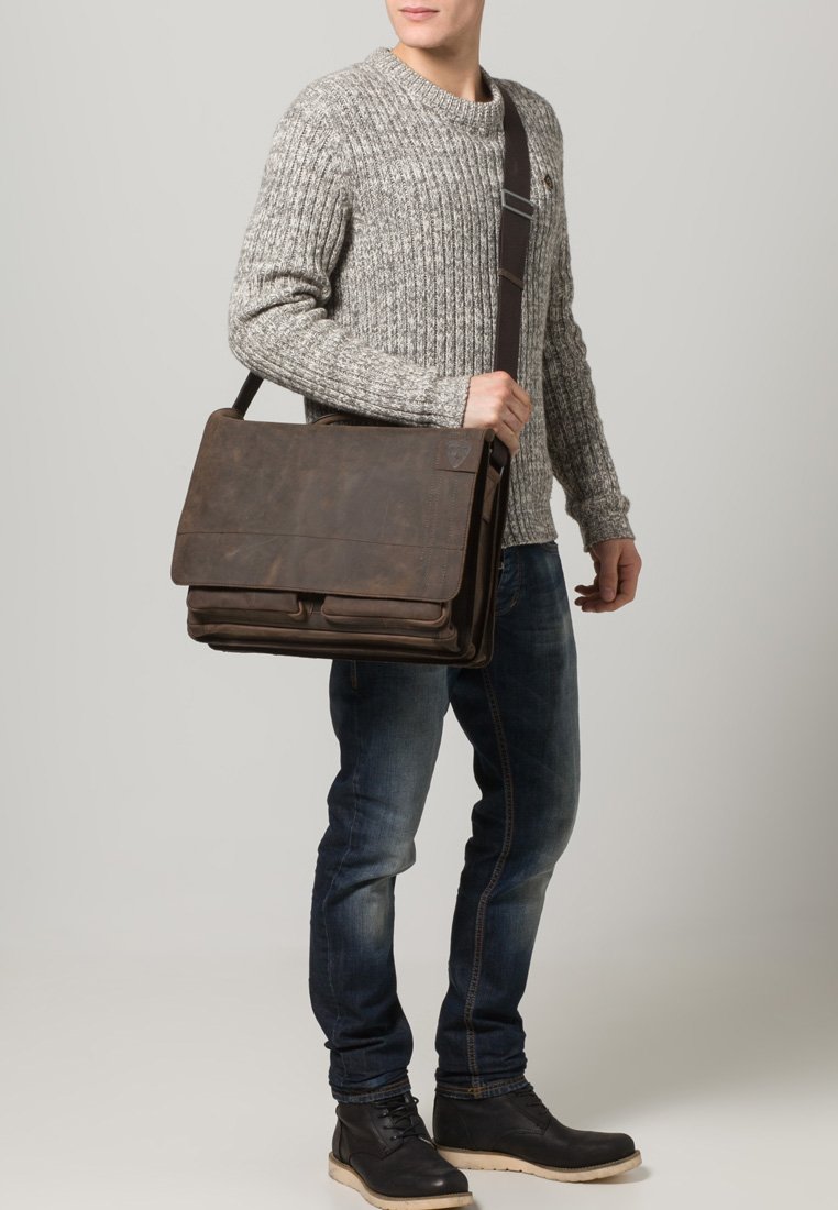 Strellson RICHMOND - Computertasker - dark brown
