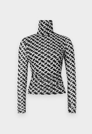 LOGAN - Hosszú ujjú felső - medium black