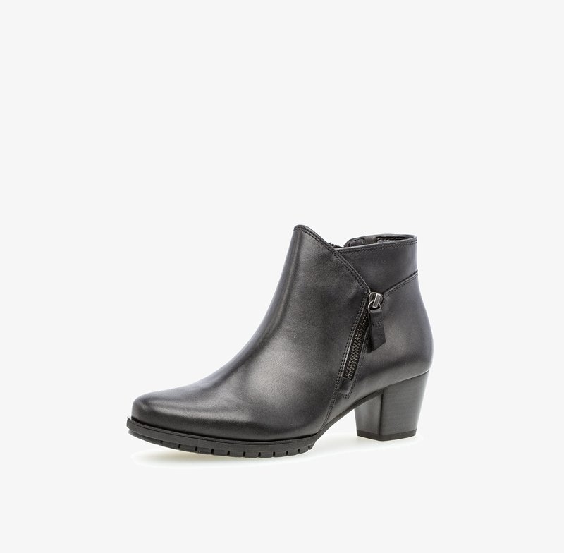Gabor Comfort Classic ankle boots - schwarz micro