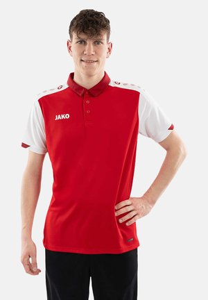 FUSSBALL - DYNAMIC - Poloshirt - rotweiss