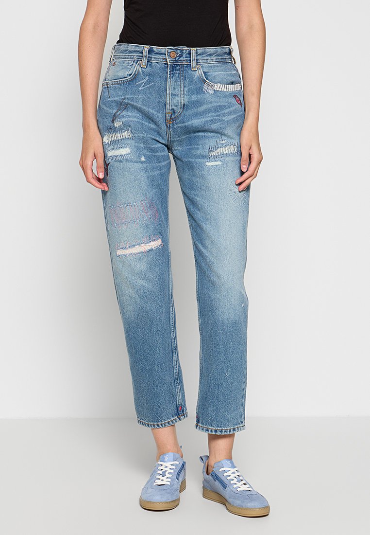 Scotch & Soda Slim fit jeans blauw