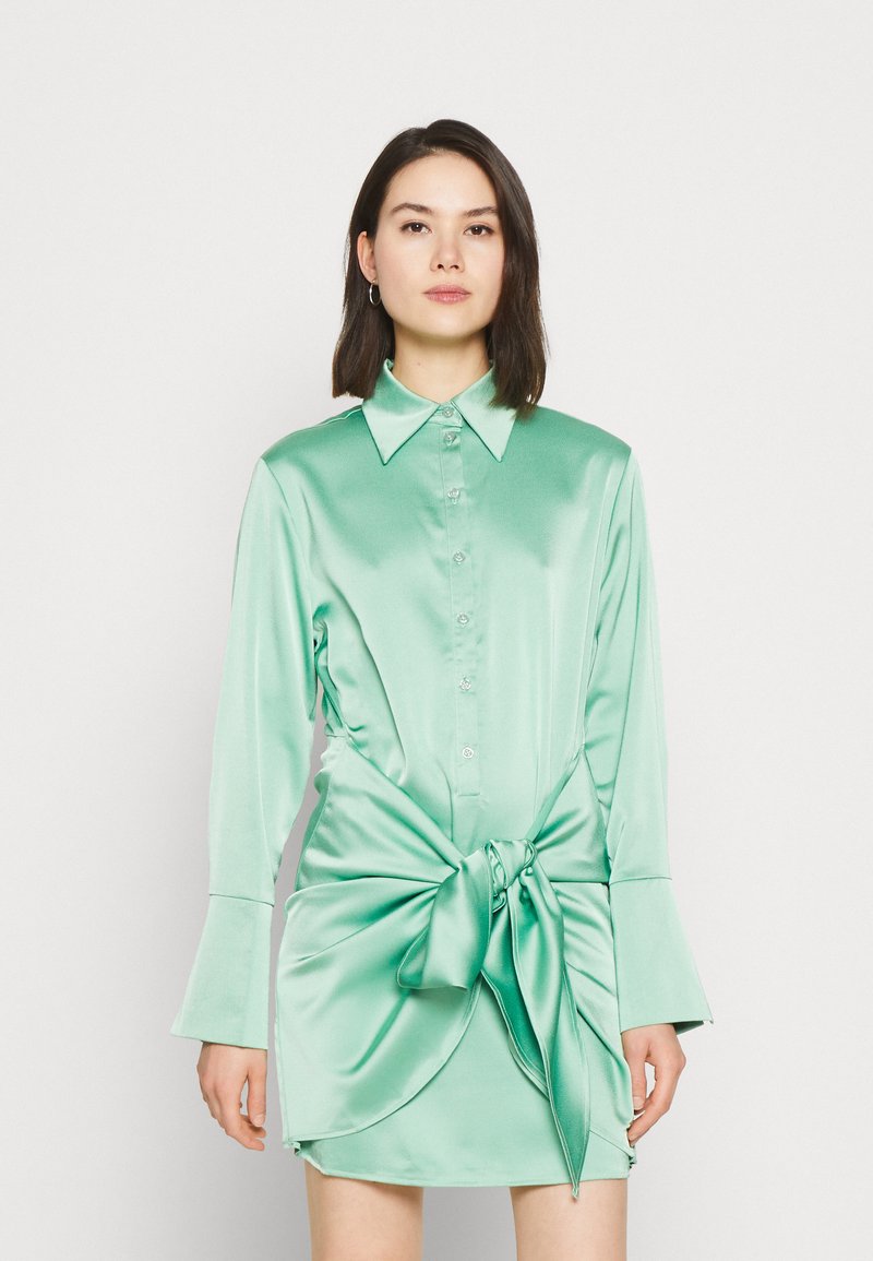 Colourful Rebel METTE KNOTTED SHIRT DRESS - Φόρεμα πουκάμισο - mint