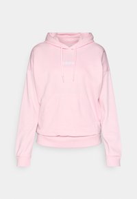 Sweat à capuche - clear pink/white