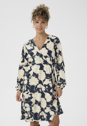 LUCCA - Denné šaty - navy flower print