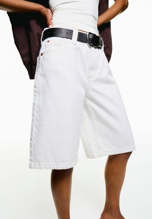 Shorts vaqueros - white