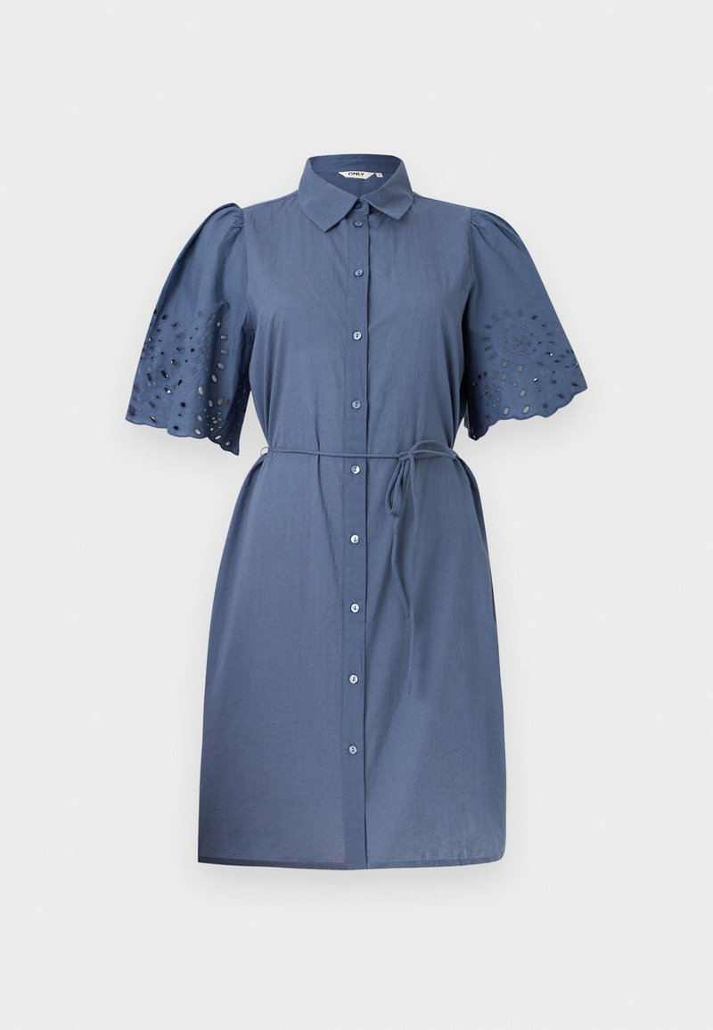 Only Blousejurk blauw