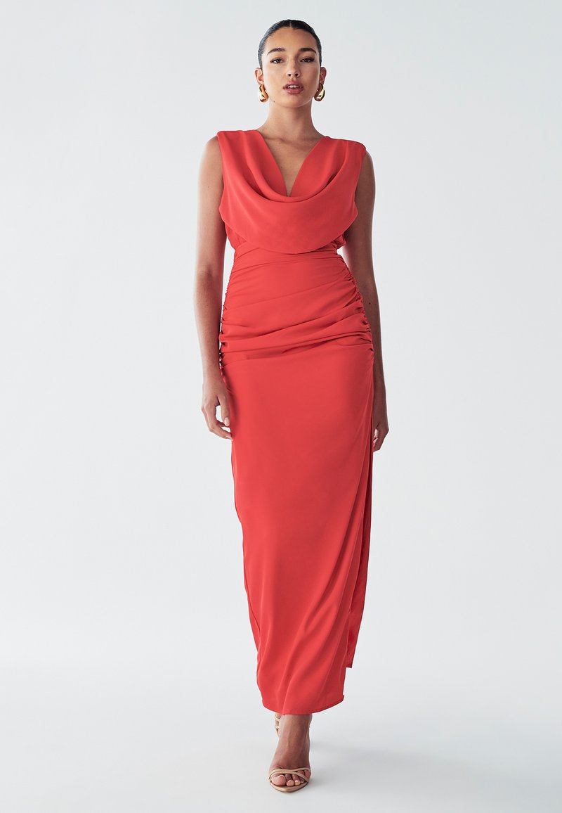 BWLDR KYLA MAXI DRESS - Oblačila za posebne priložnosti - red