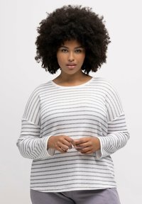 Ulla Popken Langarmshirt - white