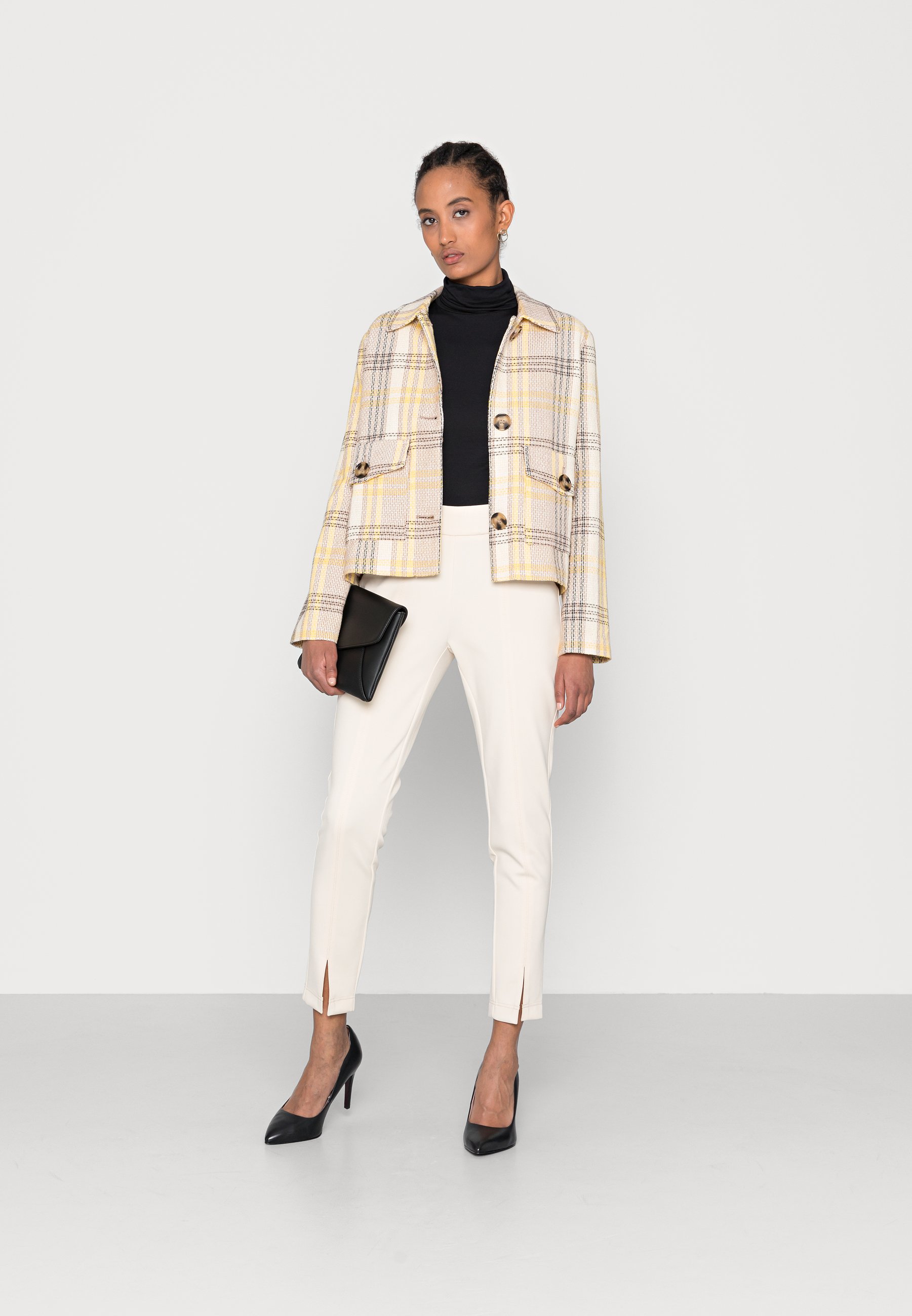 neutral summer jacket