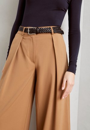 Flettet belte - black