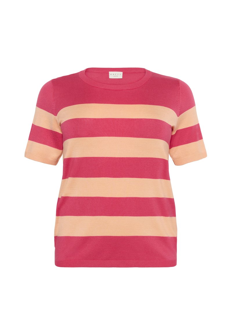 Kaffe Curve T-shirt print paars Kaffe Curve T-shirt print paars