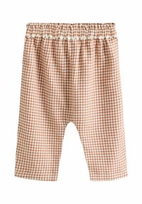 Next REGULAR FIT - LONG SLEEVE 2 PIECE SET - Bluse - rust brown gingham