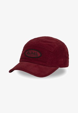 Von Dutch, CASQUETTE HOMME 5 PANNEAUX EN VELOURS CÔTELÉ VELOURS04 - Casquette - rouge