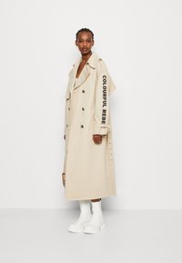 Colourful Rebel KAIA OVERSIZED - Trenčkot - light sand