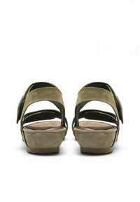 Ca'Shott CASAVA - Sandali con zeppa - olive