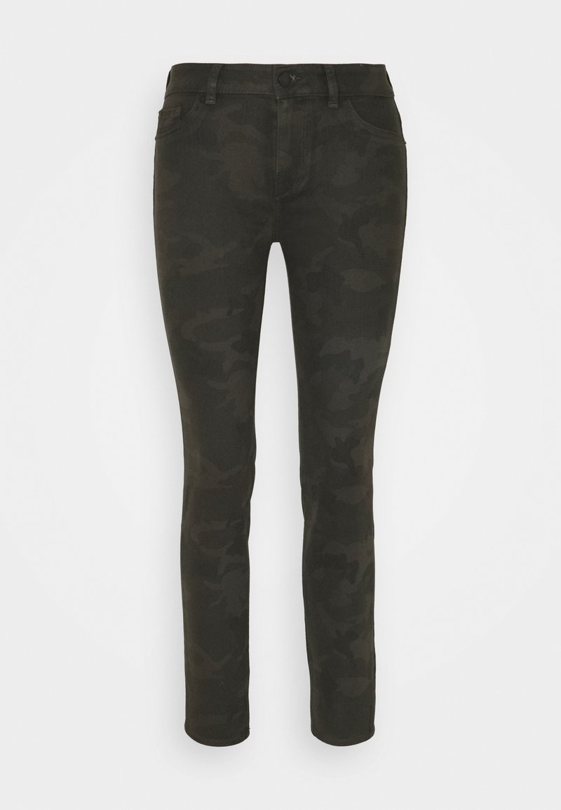 DL1961 Jeans Skinny Fit donkergroen