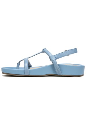 ANKLE STRAPS ADLEY - Zehentrenner - blue shadow tumbled leather