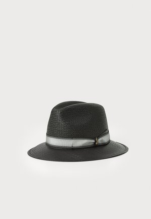 Borsalino FEDERICO PANAMA FANTASIA UNISEX - Hut - nero cinta/righe nero