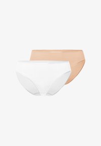 Unausgewählt, weiß/beige