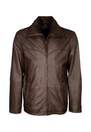Leren jas - brown