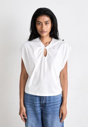 TWIST SHOUT - T-shirt con stampa - optical white