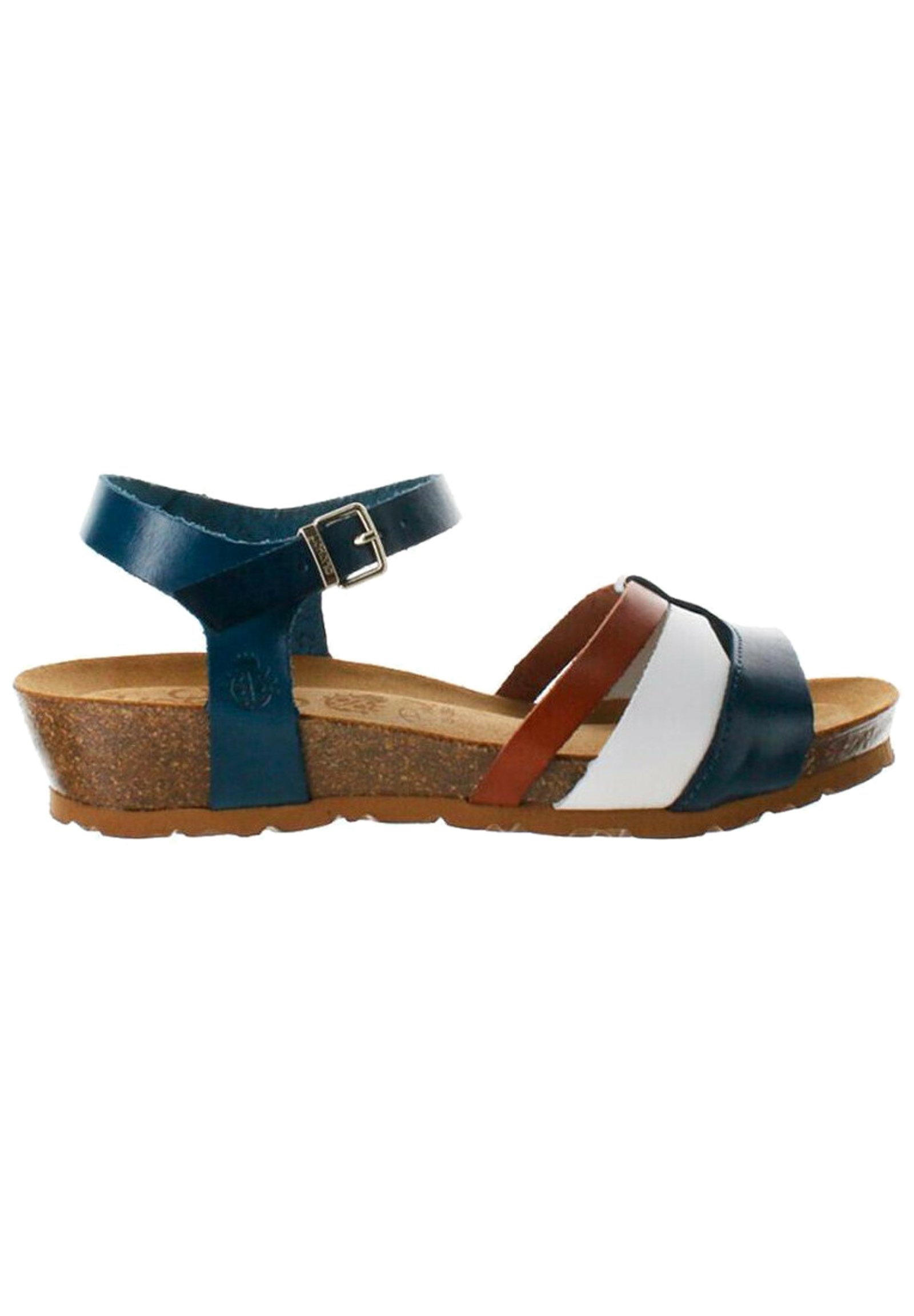 Yokono MONACO - Sandalias de cuña - azul - Zalando.es