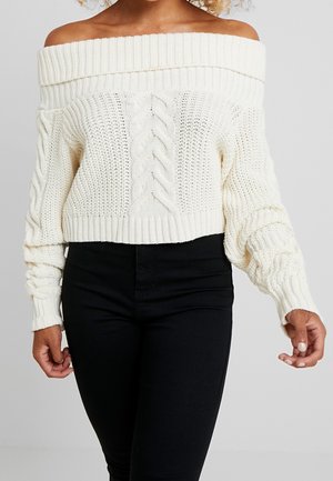 Missguided Petite Jumper - off-white