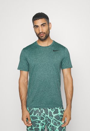 STATIC - Sportovní tričko - armory navy/light menta heather/black