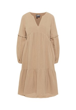DreiMaster, DREIMASTER MIDIKLEID - Freizeitkleid - steinbeige