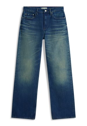 Tommy Hilfiger, WHISKERED MID RISE LOOSE STRAIGHT LEG JEANS - Džínsy s rovným strihom - blue denim
