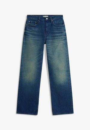 Tommy Hilfiger, WHISKERED MID RISE LOOSE STRAIGHT LEG JEANS - Džínsy s rovným strihom - blue denim