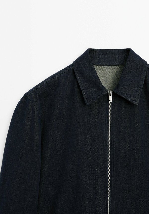 WITH ZIP - Denim jacket2