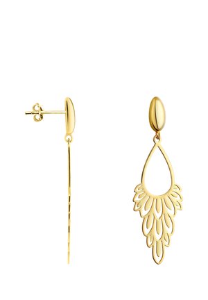 FEATHER - Ohrringe - gold-coloured