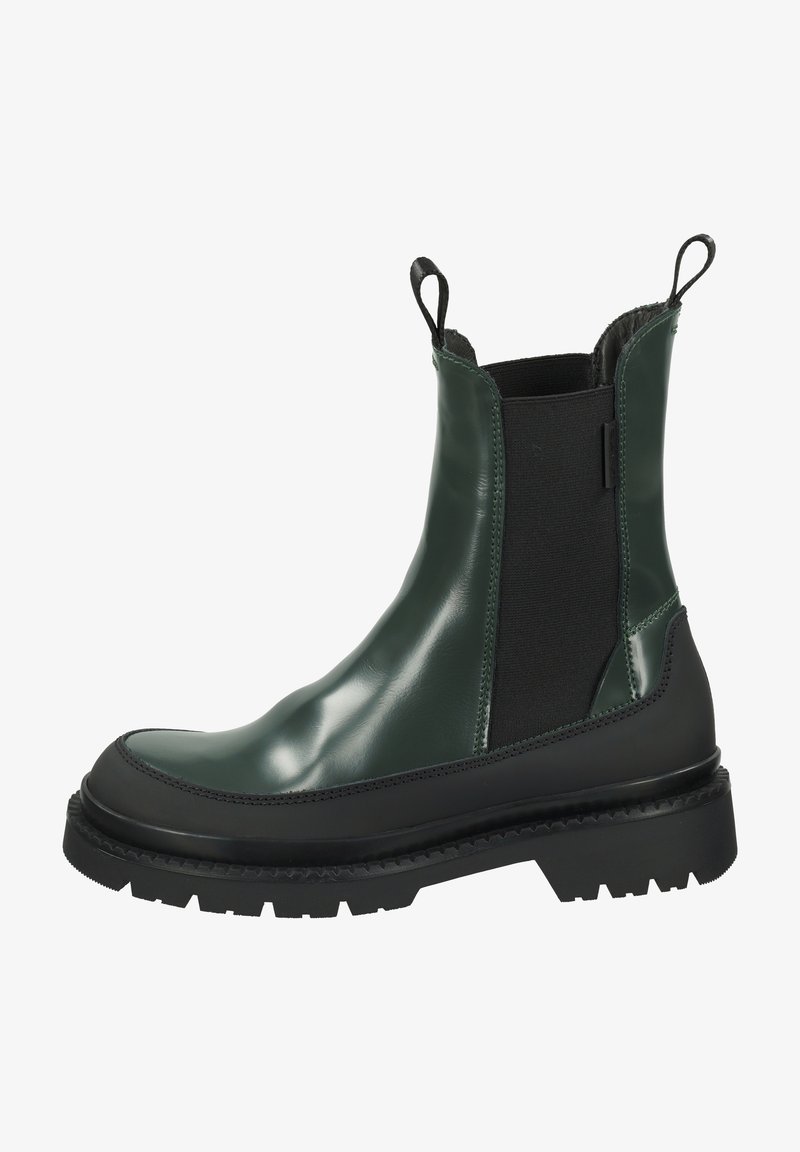 GANT Stiefelette - tartan-green black