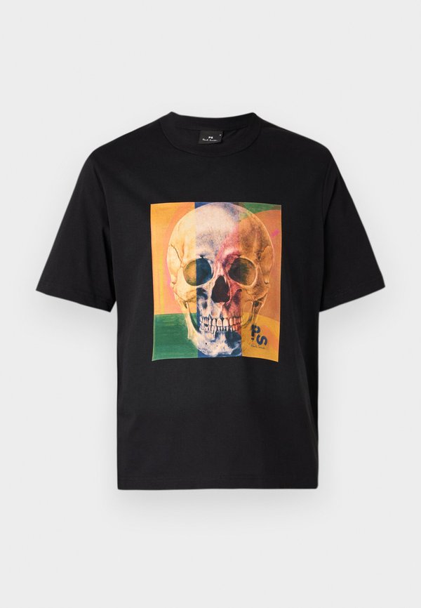 SKULL SQUARE - Print T-shirt3