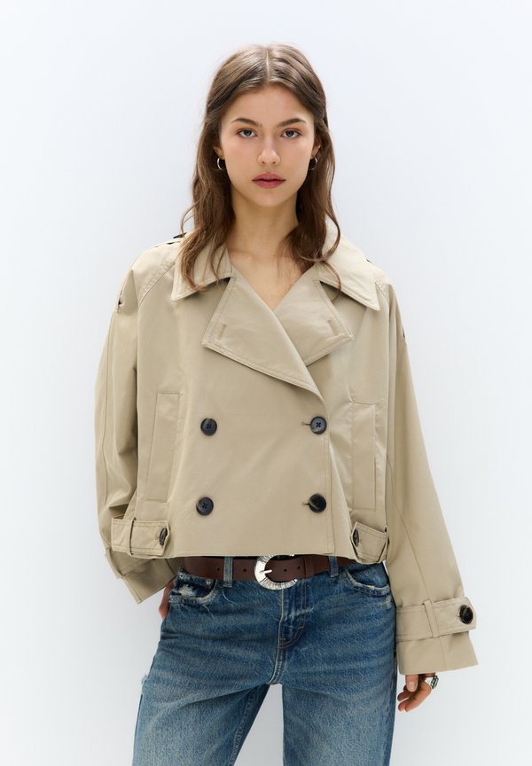 SHORT - Übergangsjacke - ochre