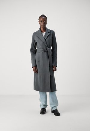 YASKILIVA COAT - Cappotto classico - medium grey melange