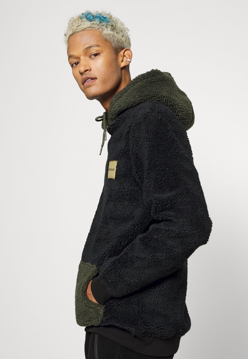 Denim Project PAOLO HOODIE - Sweatshirt com capuz - black