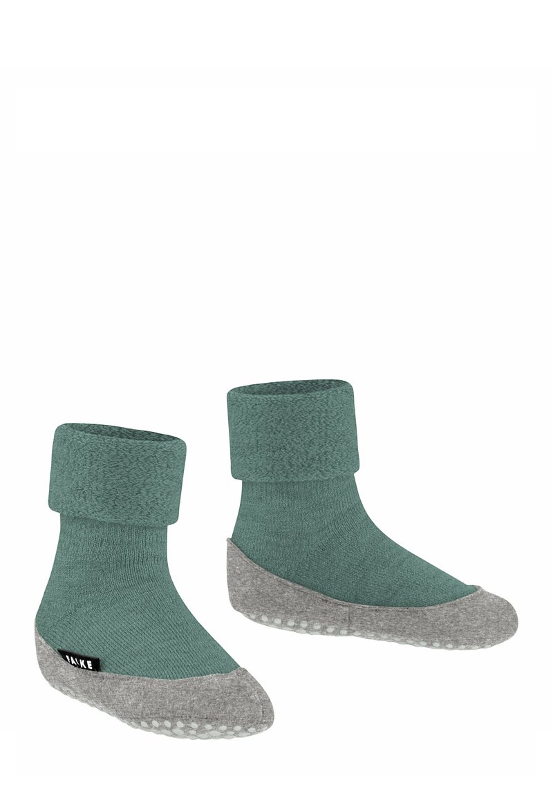 FALKE COSYSHOE MINIS - Calze - dark jade