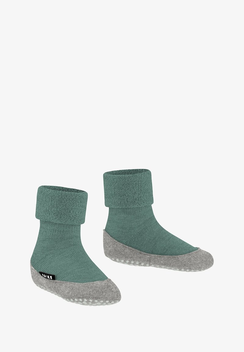 FALKE Cosyshoe Minis - Calze - dark jade