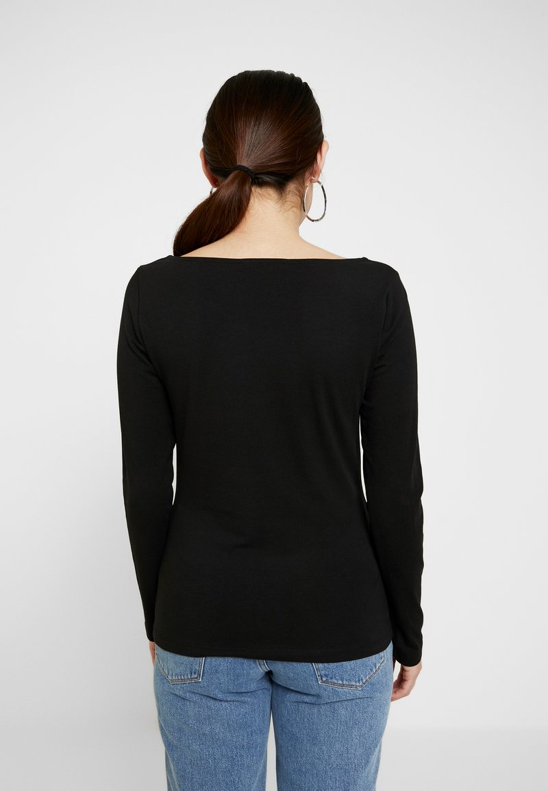 Damen T-Shirts | Anna Field Petite 2PACK Langarmshirt black/white/schwarz - UW41184 Damen T-Shirts | Anna Field Petite 2PACK Langarmshirt black/white/schwarz - UW41184